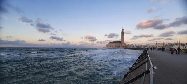 La mosquée Hassan II à Casablanca