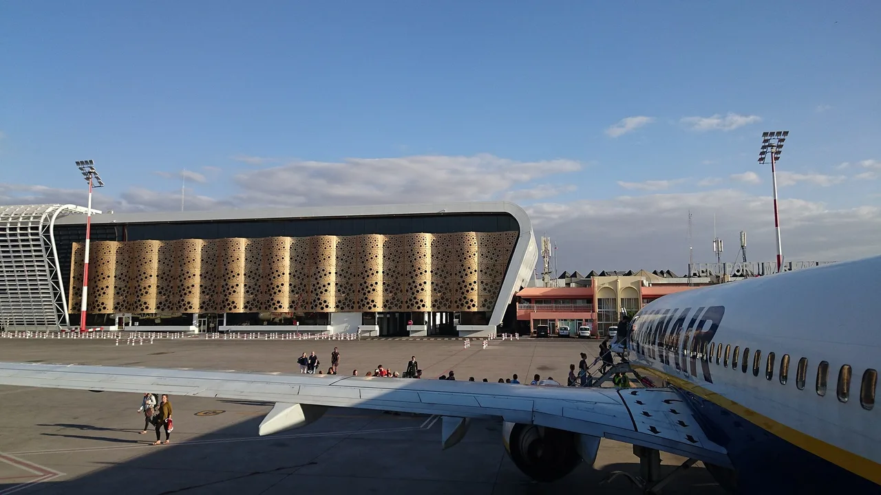 Terminal de l’aéroport Marrakech-Ménara