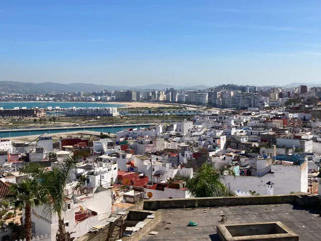 Panorama de Tanger depuis la Kasbah